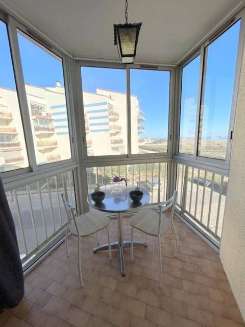 Confortable Studio Cabine - Acces Plage- Vue Mer 4Tvp38 Ле Баркарес Экстерьер фото